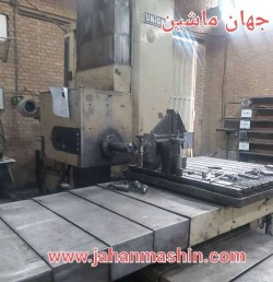 بورینگ cnc-
ساخت آلمان Union-
کنترل Fagor(اطلاعات ثبت شده از سایت جهان ماشین میباشد(www.jahanmashin.com ))