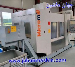 فرز CNC سه محور میکرومیل-
مدل Mikromill Challenger vmc 1300-
مدل 2008 تایوان(اطلاعات ثبت شده از سایت جهان ماشین میباشد(www.jahanmashin.com ))
